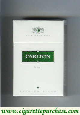 Carlton Mint cigarettes Premium Blend